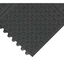 Notrax Antifatigue Mat,Black,3ft. x 3ft. 557S0033BL