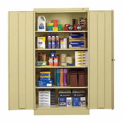 Tennsco Storage Cabinet,72"x36"x18",Sand,4Shlv 1470 SD
