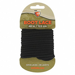 Sof Sole Boot and Shoe Laces,48",Black,PR 84718