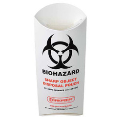 Sp Scienceware Biohazard Sharp Object Pouch,PK200 H13234-0000