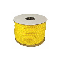 Sim Supply Gen. Purp. Utility Rope,1/4"Dia.x600'L  300080-00600-111