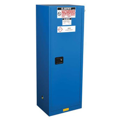 Justrite Haz Material Safety Cabinet,22 Gal,Blue 862228