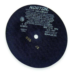 Norton Abrasives CutOff Wheel,A60-OBNA2,4"x.035"x1/4" 66243529606