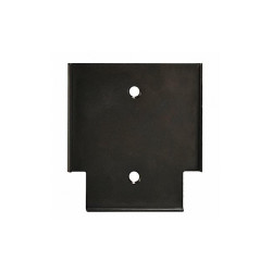 Tensabarrier V Wall Bracket,3"H,Black  730311