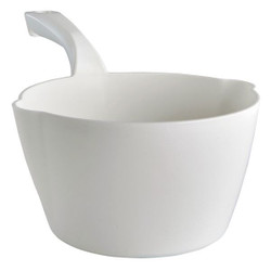 Vikan Hand Scoop,13 in L,White 56825