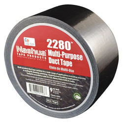 Nashua Duct Tape,Black,2 13/16 in x 60 yd,9 mil  2280