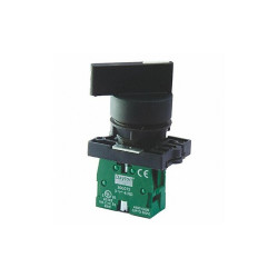 Dayton Non-Illum Selector Switch,1NO,No Key  30G266