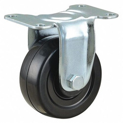 Sim Supply Standard Plate Caster,Rigid,195 lb.  435X99