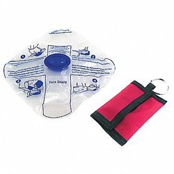 Medsource CPR Faceshield,Small,Red MS-21106