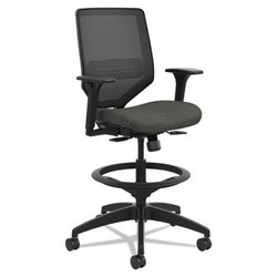 HON® CHAIR,MDBK,MESH,ADJARM,BK SVSM1ALC10T