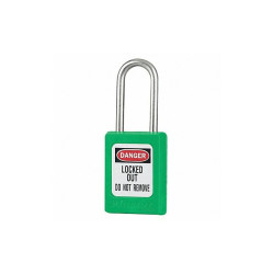 Master Lock Lockout Padlock,KD,Green,1-7/8"H S31GRN