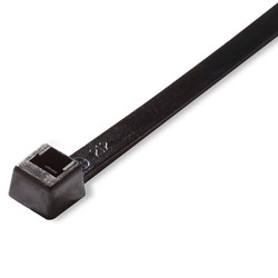 ACT Heavy-Duty Cable Ties, 14", UV Black, 100/Pkg