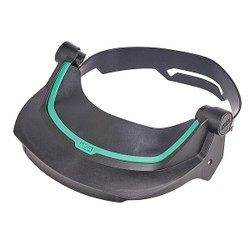 Msa Safety FaceShieldFrame,Blk,HDPE,Rubber,FullFrme 10187161