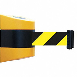 Tensabarrier Belt Barrier, Yellow,Belt Yellow/Black 897-24-S-35-NO-D4X-C