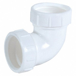 Sim Supply Elbow,Plastic,1 1/2 in Pipe Size  35335