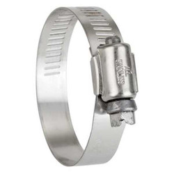 Manufacturer Varies Worm Gear Hose Clamp,1/2"W,4"ID,PK10 6788170