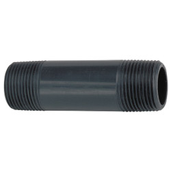 Manufacturer Varies Nipple,1 1/4 X 3", PVC 861-172