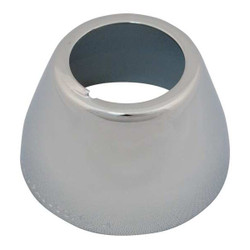 Chicago Faucet Escutcheon,Chrome,2" L,1-1/4" W 785-300JKCP