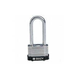 Brady Keyed Padlock,Alike,1-5/16"W,PK6 118972