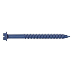 Mkt Fastening ConcScrw,HexWashr,S,3/16"D,1-3/4"L,PK25 H3175SP