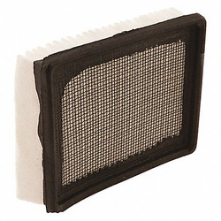 Tennant Dust Panel Filter,7 5/8 in L,Blk/Ivory 1037822