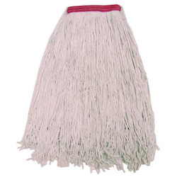 Tough Guy Wet Mop,Natural,Polyester 16W211