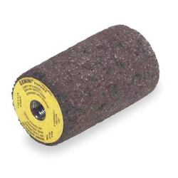 Norton Abrasives Grinding Plug,Sq Tip,1.5Dia,2.5L,24GR,AO 61463622217