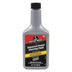 Motor Medic Power Steering Fluid,12 oz.,Bottle M2713