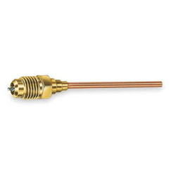 Jb Industries Tube Extension, Copper, 3/16 in Dia, PK3 A31011
