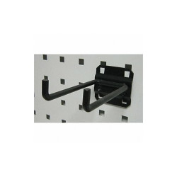 Sim Supply Double Rod Pegboard Hook,4 1/2 in L,PK5  5TPL2