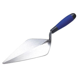 Westward London Trowel,11inL,5 1/2inW,CarbonSteel 13P517