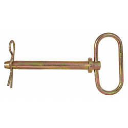 Buyers Products Hitch Pin,6 1/4 in,Zinc Plated Yellow 66105