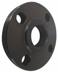 Sim Supply Pipe Flange, Steel, 3/4 in Pipe Size  FLCS1RFTHD034