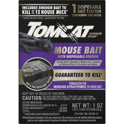 Tomcat Advanced Formula Disposable Mouse Bait Station 3730305