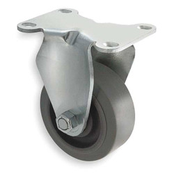 Sim Supply Standard Plate Caster,Rigid,325 lb.  1UHZ4