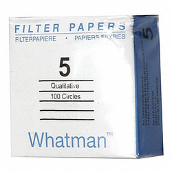Cytiva Whatman Qual Filter 9 cm Dia,2.5 mic Min,PK100 1005-090