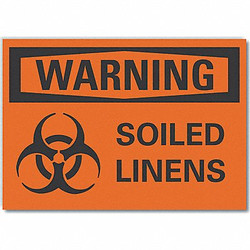Lyle Warning Sign,7inx10in,Non-PVC Polymer LCU6-0047-ED_10x7