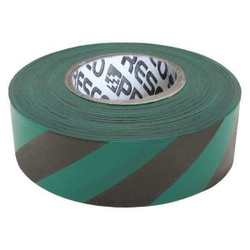 Manufacturer Varies Flaging Tape,Blck/Green,300 ft,1 3/16 in SGBK-200