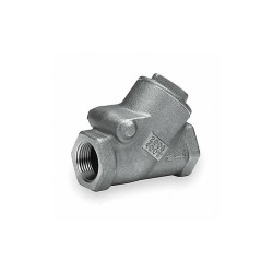 Milwaukee Valve Swing Y Check Valve,3.6875 in Overall L 508 1