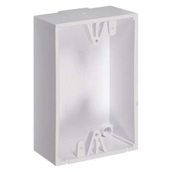 Safety Technology International Back Box,Polycarbonate,White KIT-71100A-W