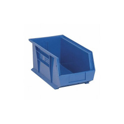 Quantum Storage Systems Hang and Stack Bin,Blue,PP,7 in QUS240BL