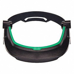 Msa Safety Faceshield Frame,Black/Green 10187162
