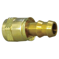 Aeroquip Hydraulic Hose Fitting,Brass,1/2"-20,JIC 4797-5-4B