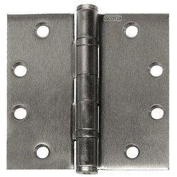 Best Template Hinge,Flush Ball,5 In. H FBB191 5X5  DOOR HINGE  32D  STS