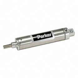 Parker Air Cyl., 1 1/16 in Bore Dia, 1/8 in NPT 1.06PSR03.00