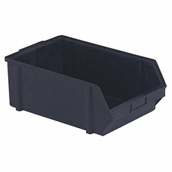 Lewisbins ESD Cndct Stk and Hng Bn,Black,PP,7.1 in PB50-FXL
