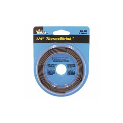 Ideal Shrink Tubing,4 ft,Blk,0.268 in ID,PK5  46-605