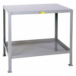 Little Giant Fixed Work Table,Steel,24" W,18" D MT1824-2