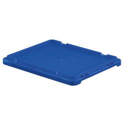 Lewisbins Lid,Blue,Polypropylene,21.30 in CSN2117-1 Blue