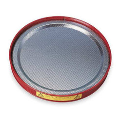 Justrite Spill Tray,1-1/4"H,Red,0.25 gal. 10177